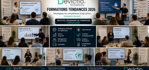 Votre organisme de formation sur Lyon vous présente les formations tendance en 2026